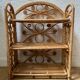 Rattan shelf
