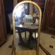 Miroir en bois et stuc doré