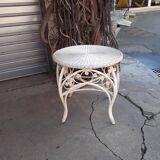 Table en rotin peacock