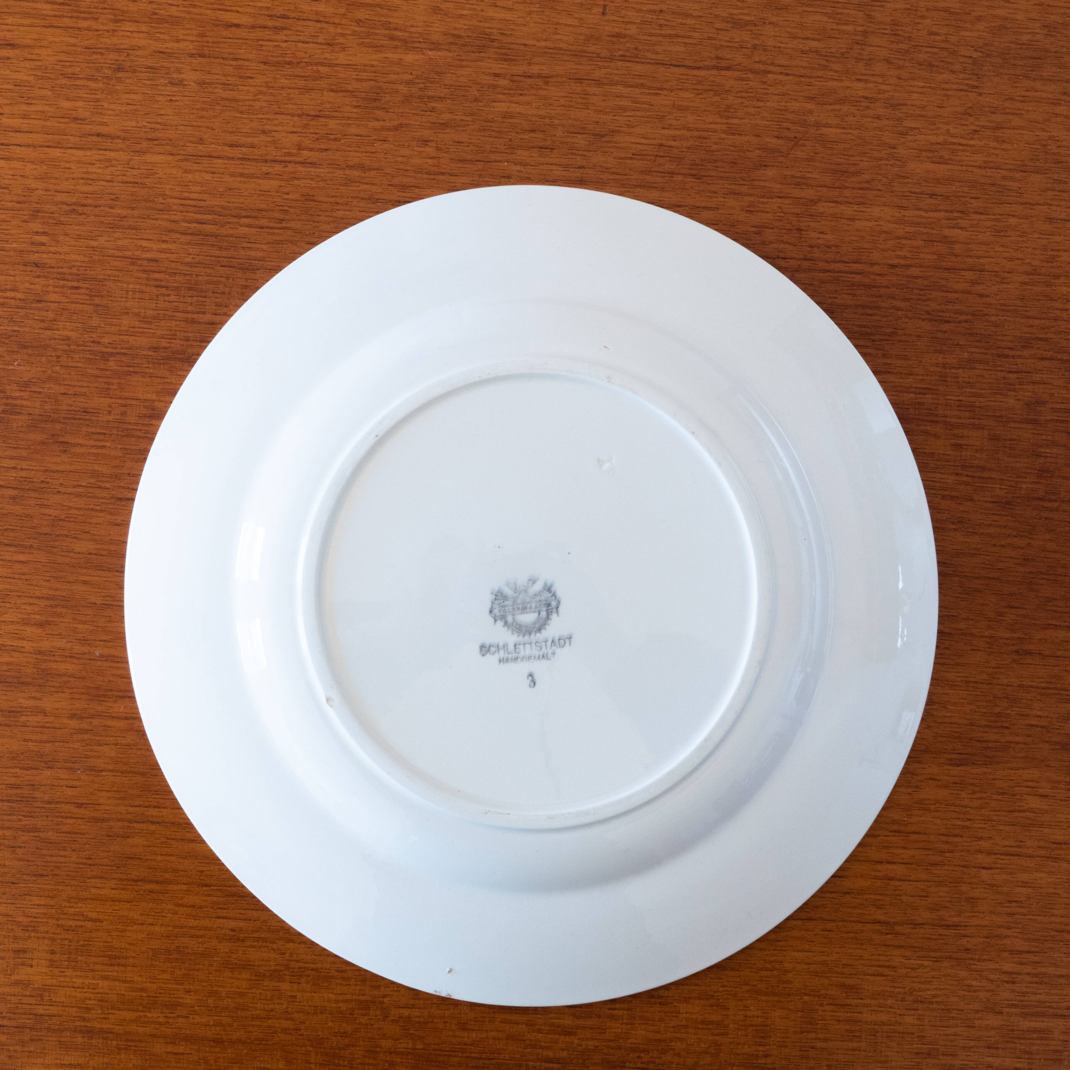 Antique Villeroy & Boch hand-painted dish