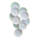 10 mismatched flat plates from Digoin & St Amand