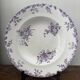 Vintage assiette creuse terre de fer Longwy Hanoï