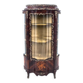 Aged display case, France, circa 1830. After renovation