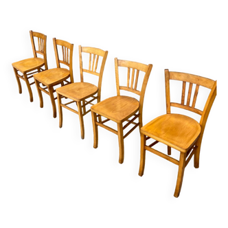 Old vintage bistro chairs