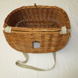 Former fisherman vintage wicker basket