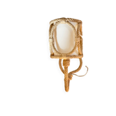 Vintage rope wall light Audoux and Minet
