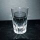 Baccarat spear cut crystal water glass tumbler