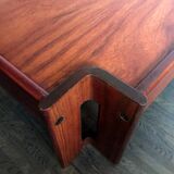 Italian rosewood coffe tables Zelda model design Sergio Asti for Poltronova, 1962