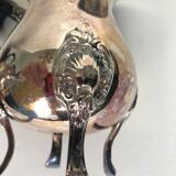 Tea service and silver metal coffee
