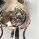 Tea service and silver metal coffee