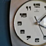 Vintage clock, "Romatic Silver" wall clock