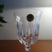6 glasses red wine Cristal d'Arques JG Durand Villiers 11,5 cl size Beaulieu