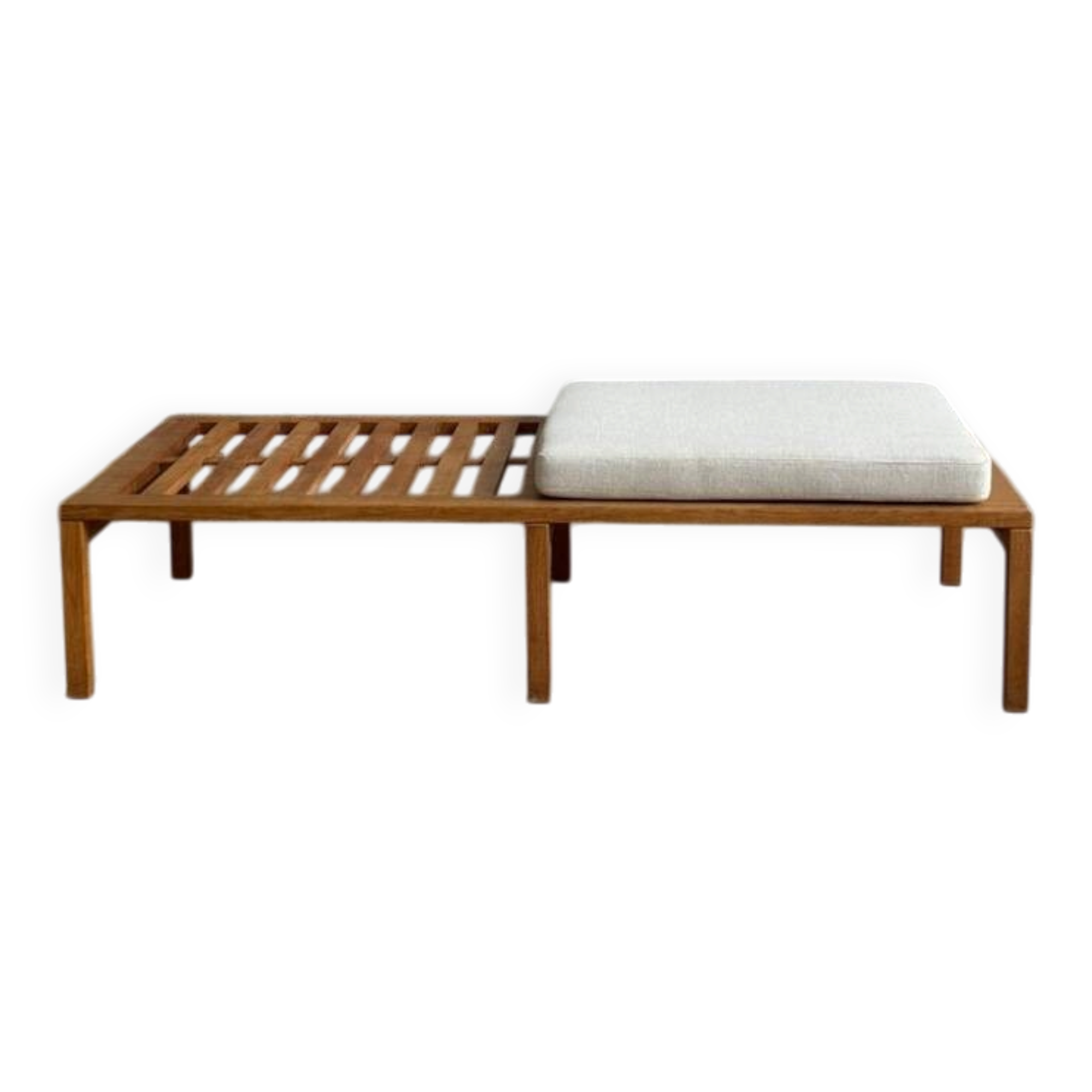 Early edition bench AT-18 by Hans J Wegner for Andreas Tuck