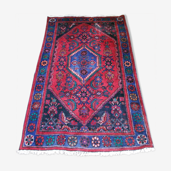 Tapis persan noué main 205 x 122cm