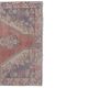 Vintage handmade Turkish rug 135x225 cm