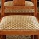 Set of 6 chairs of the elf indislocables brand 50s