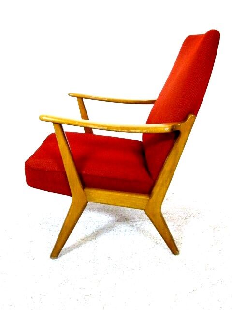 Beech armchair, Sweden, 1950