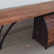 Designer wooden desk