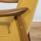 GFM-87 armchairs by Juliusz Kedziorek for Gościcińskie Furniture, 1960s, Set of 2