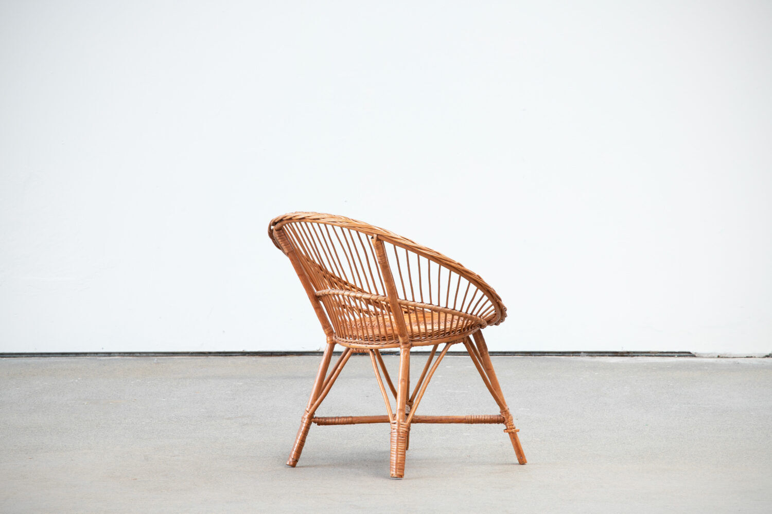 Vintage 1960's rattan chair