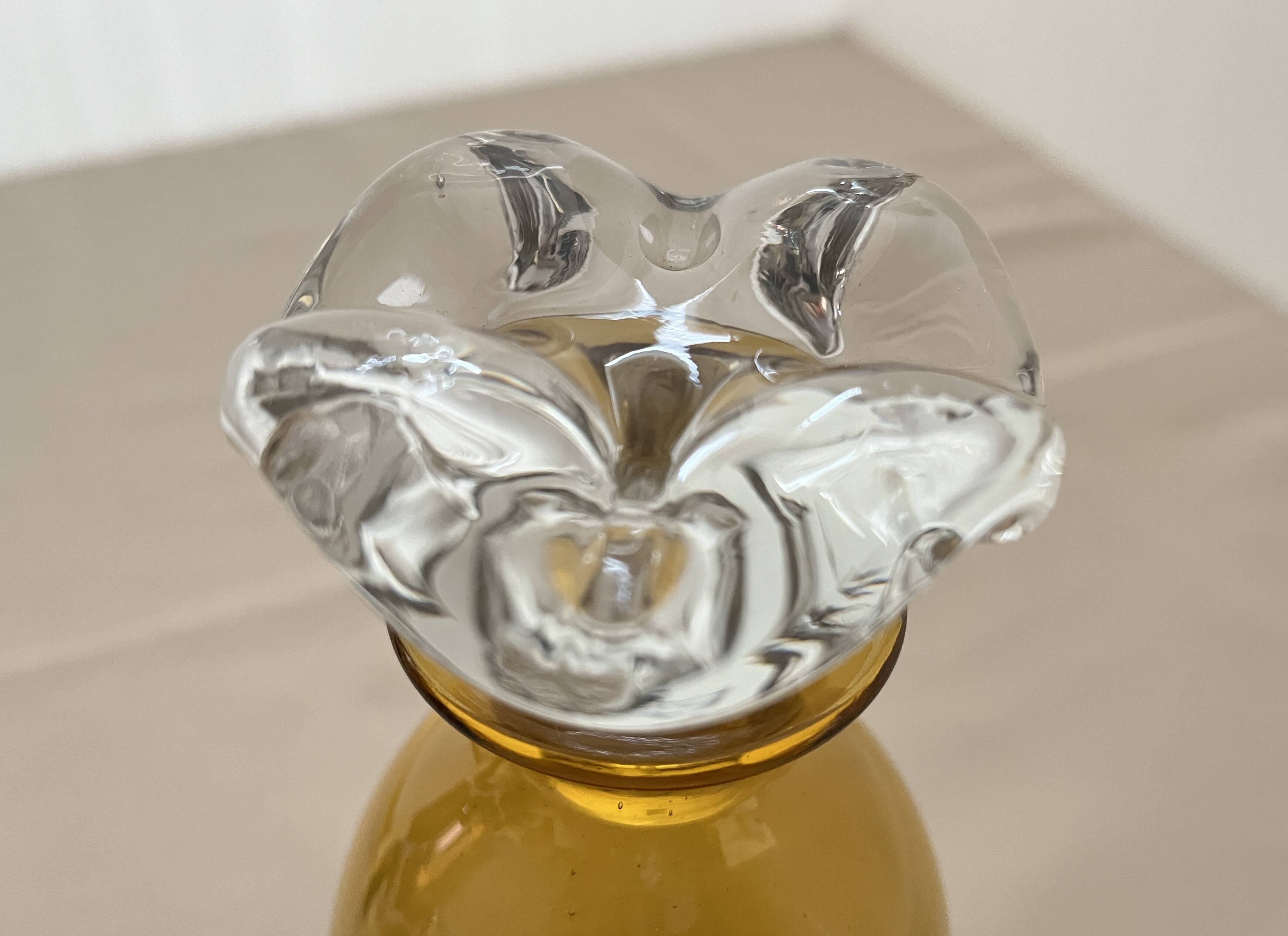 Vintage carafe and glasses service (19) in Murano glass from the 50s.