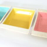 Trio de vide-poches céramique allemande des années 1950