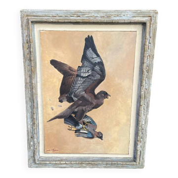 Oil paintings on parchment