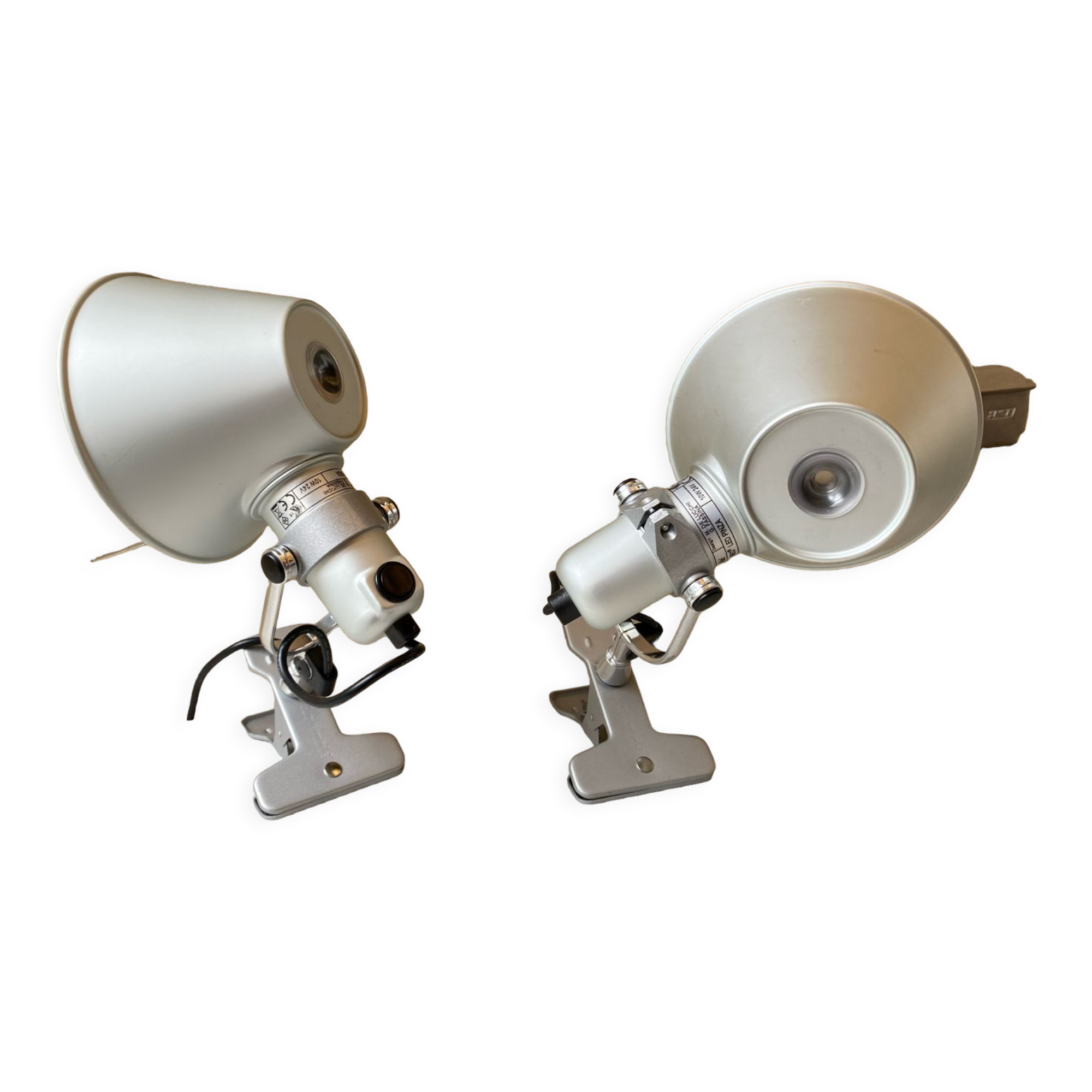 Lamp with clip Tolomeo Artemide Pinza led design Michele by Lucchi & Giancarlo Fassina