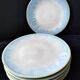 6 Ceramic dinner plates Handmade artisanal work