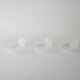 Set of glass bowls, Italian design, 1970s, production: Italy