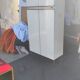 Buffet en acier de cuisine vers 1950/60