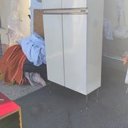 Kitchen steel buffet around 1950/60
