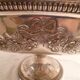 TABLECLOTH/CENTREPIECE/FOOTED METAL COOLER.
