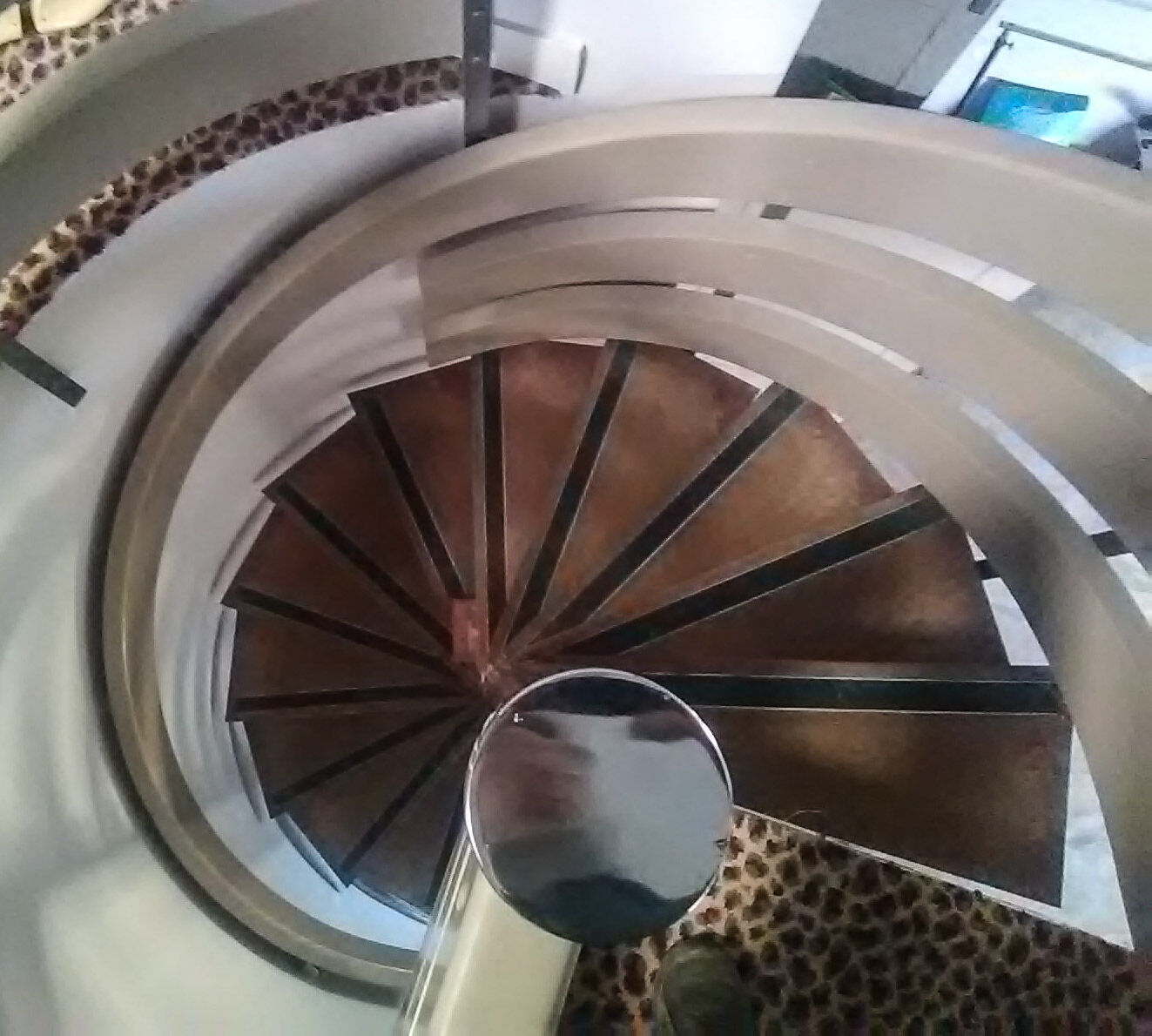 Staircase helical vintage 1970