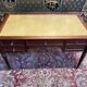Louis XVI style mahogany flat desk