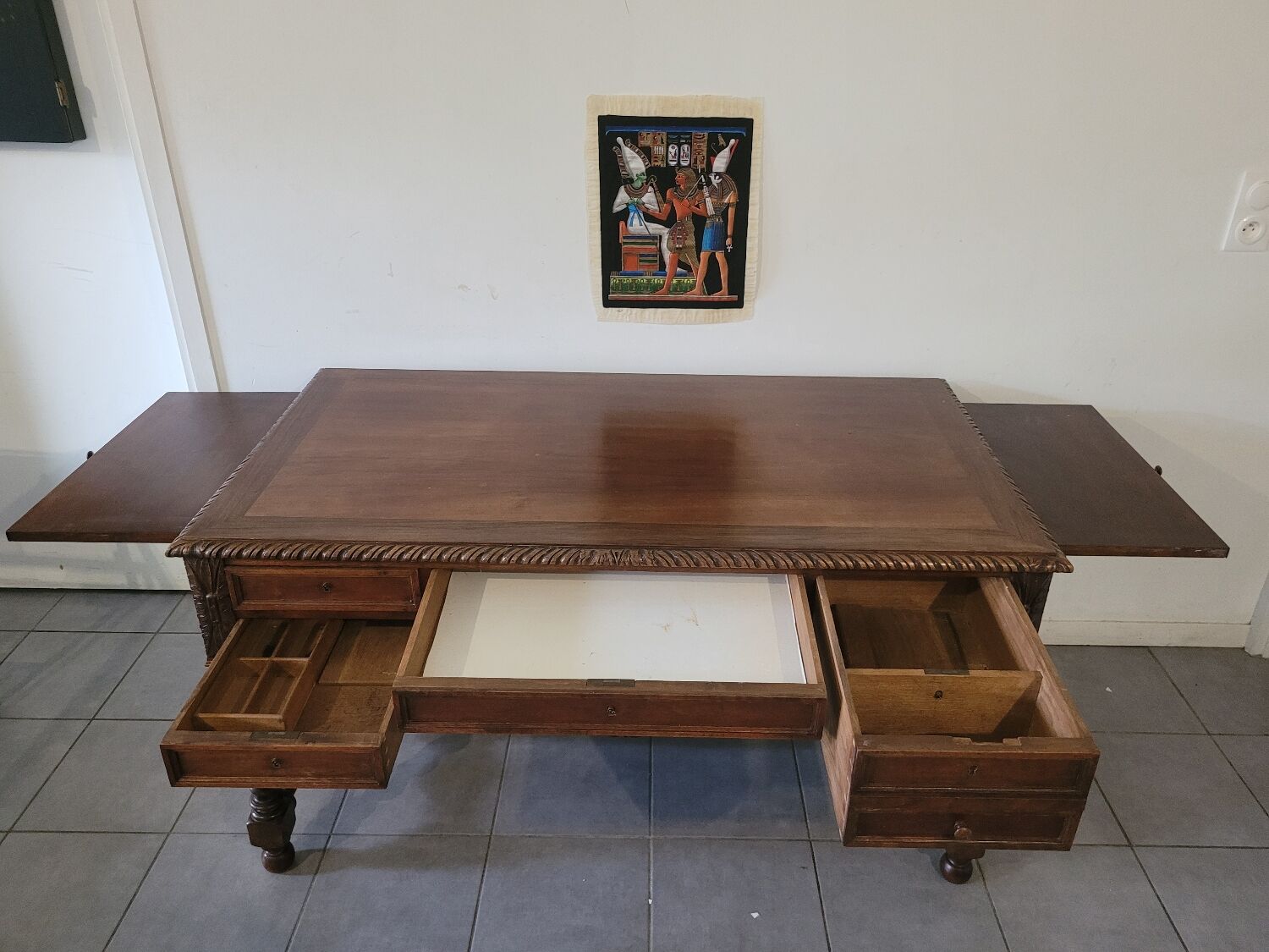 Oak desk