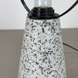 Rare Postmodern Terrazzo Table Lamp 'EON' in Memphis Style by IKEA, Sweden 1990s
