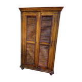 Indian wardrobe Rajasthan yellow, with clerestory