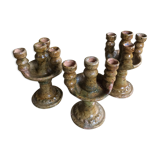 Trio of candlesticks