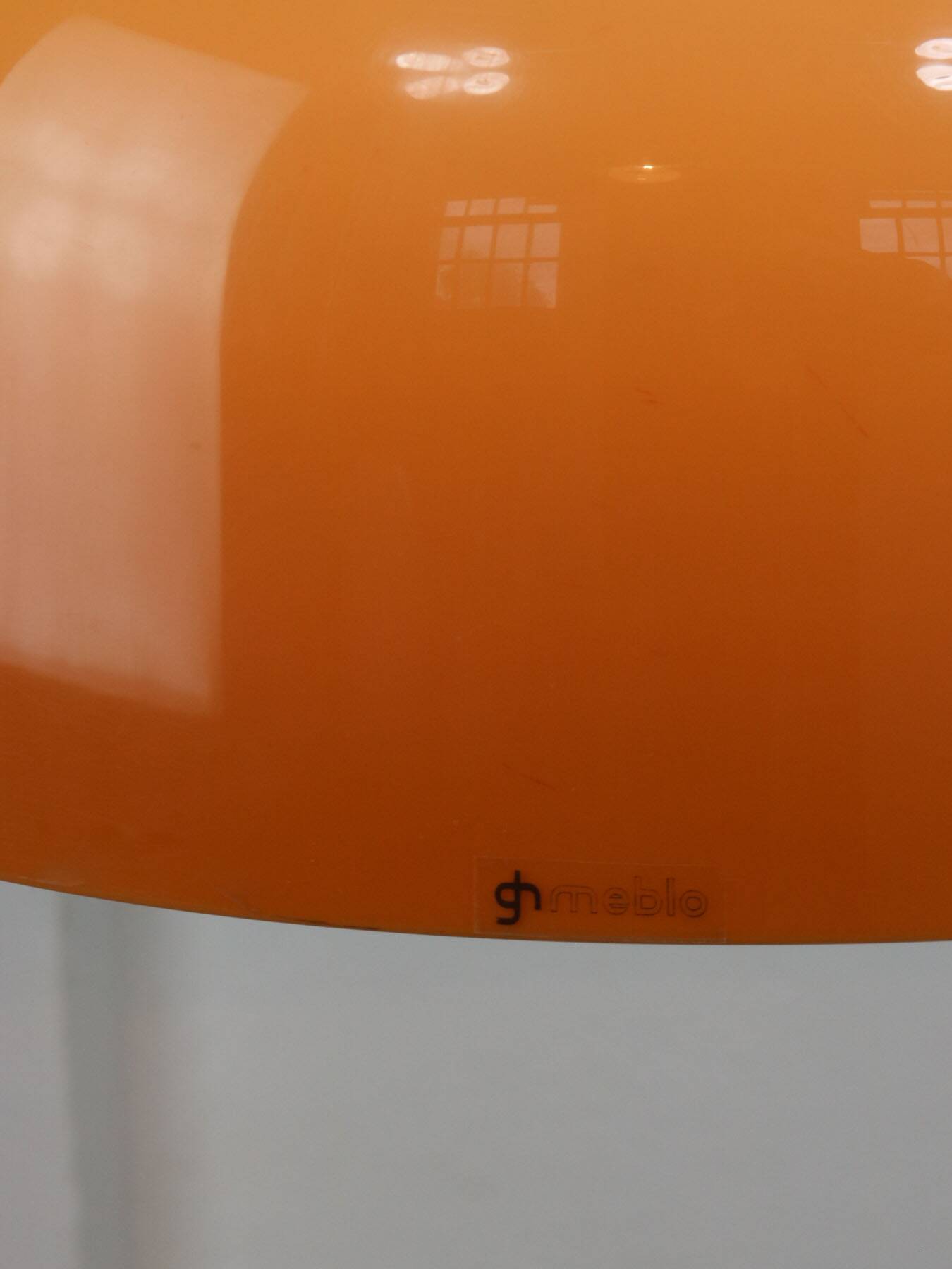 Space Age Brown Pendant Lamp from Guzzini, 1960s
