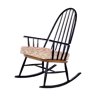 Rocking-chair vintage scandinave, années 1960