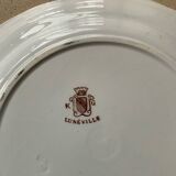 Set of 4 Lunéville plates