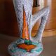 Vase signed Tess