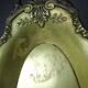 Large empty pocket bowl, antique rockwork, gilded metal, Louis XV style.