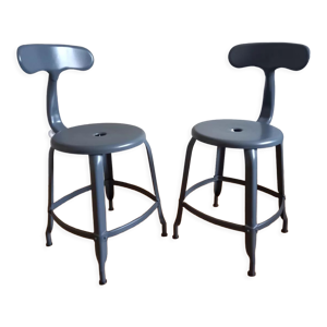 Paire de  chaises nicolle