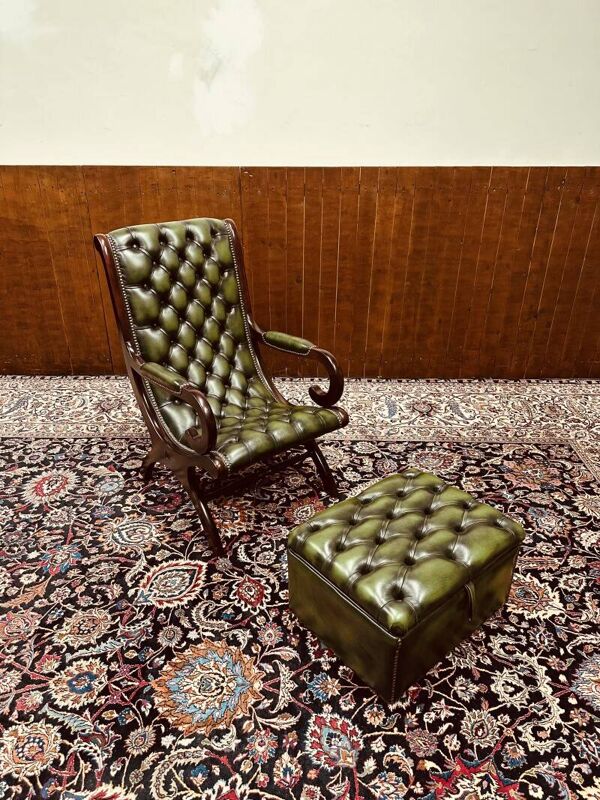 Fauteuil Chesterfield Springvale Chaise Victoria Stand