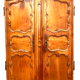 Pair of doors with solid cherry frame XVIII century