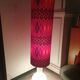 Doria Leuchten 2-light opaline floor lamp