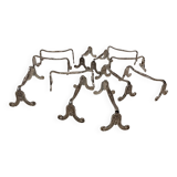 12 silver-plated knife holders Christofle Marie Antoinette LXVI