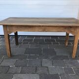 Walnut farmhouse table